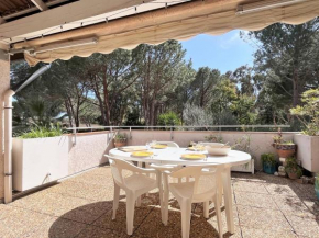 Duplex climatisé avec piscine, terrasse et parking - 6 couchages - Le Lavandou - FR-1-251-529